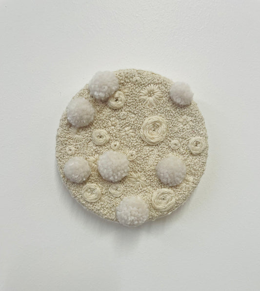 Ivory Floral Embroidery