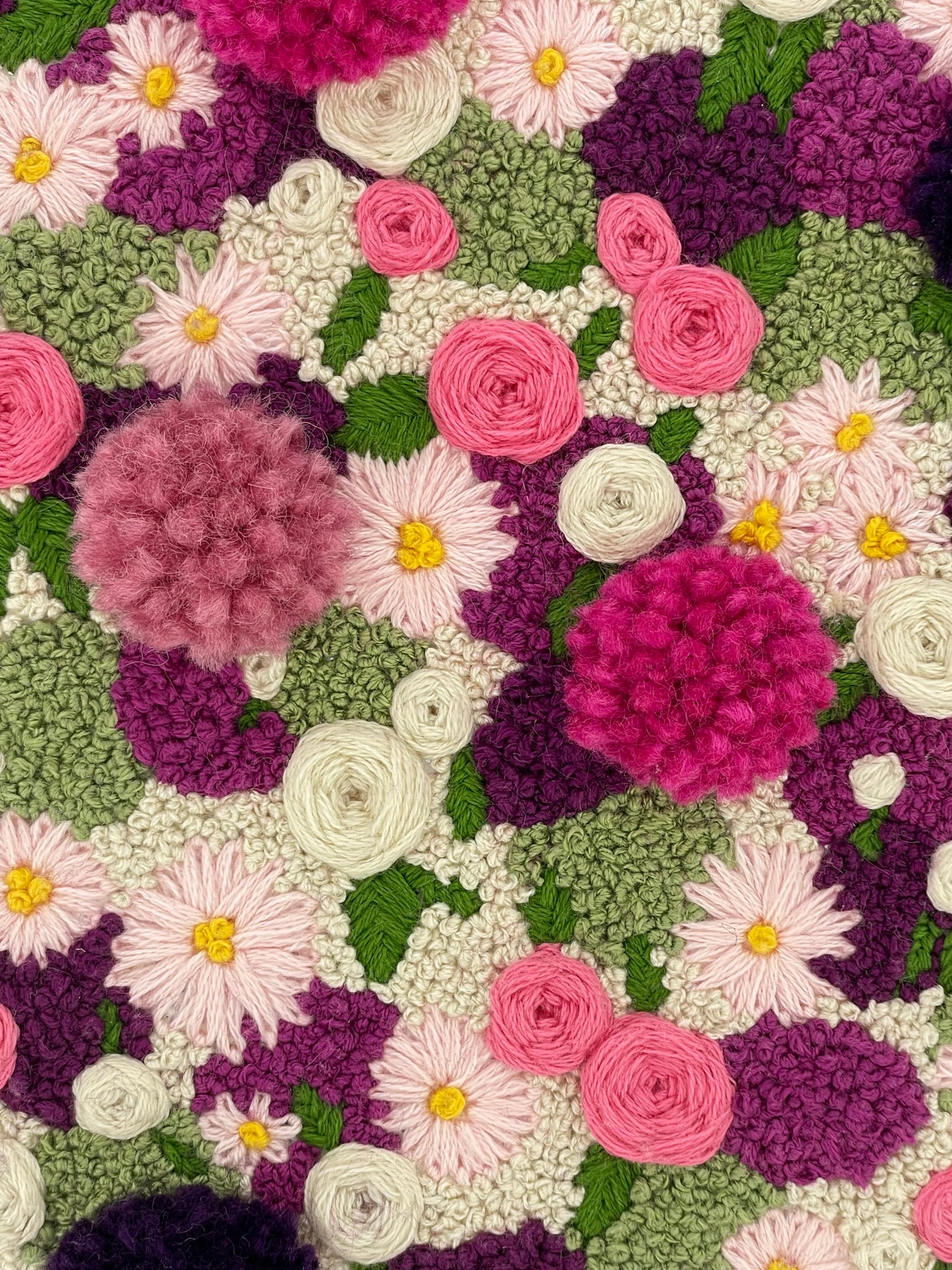 Pink Floral Embroidery