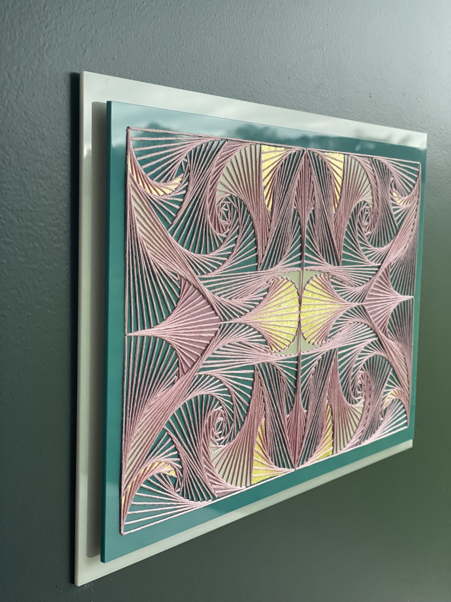 Sycamore - Embroidered Artwork