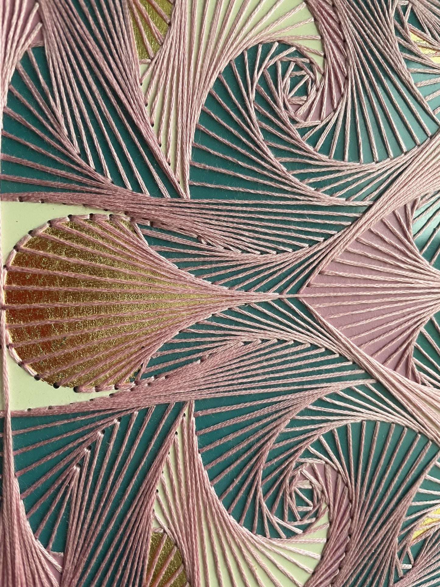 Sycamore - Embroidered Artwork