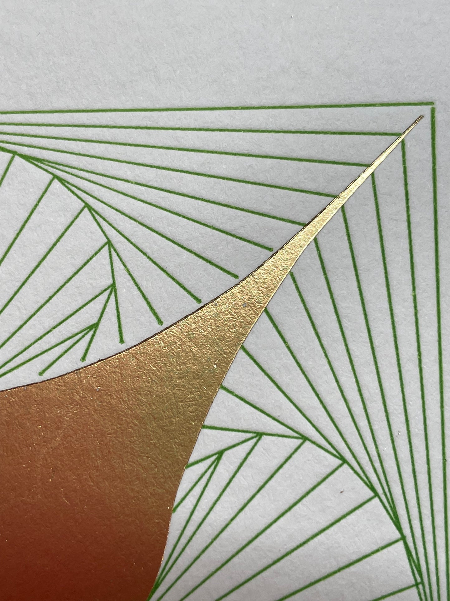 Green Lotus Print