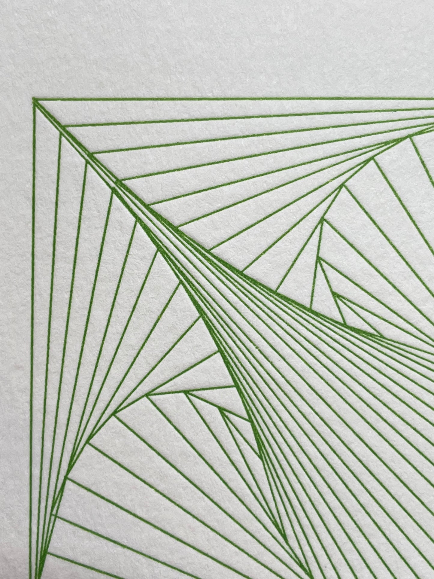 Green Lotus Print