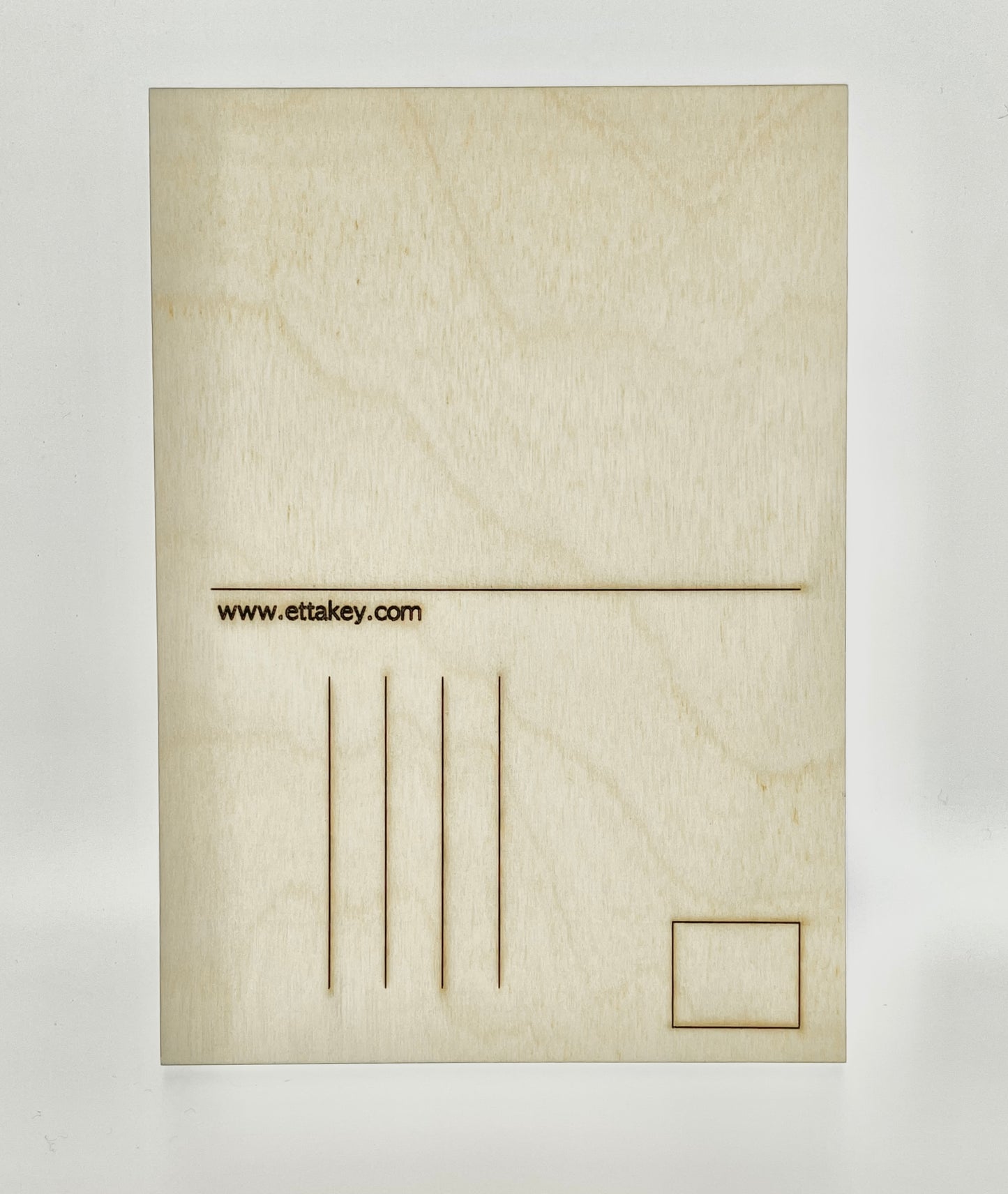 Wooden Holter Postcard