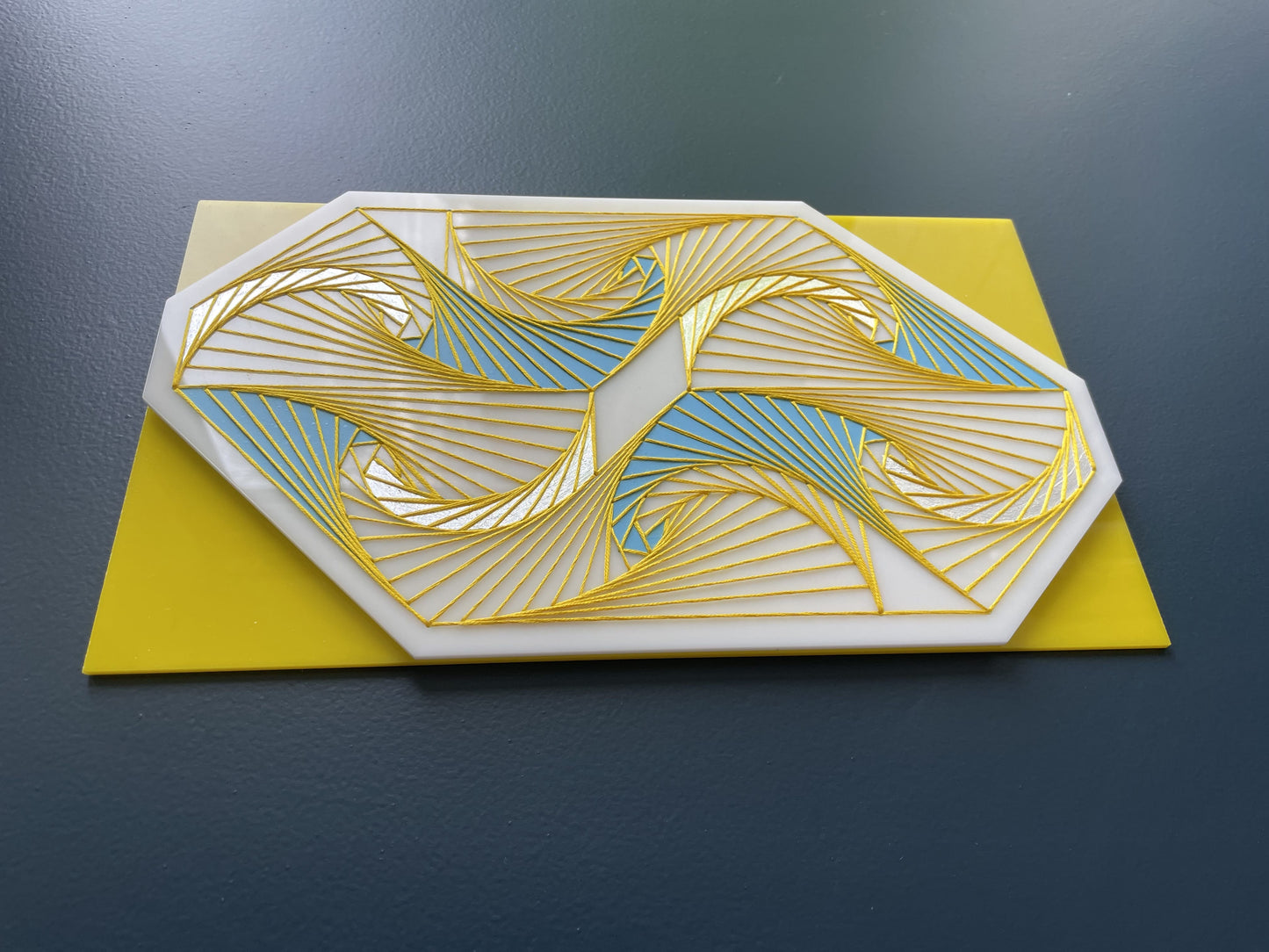 Wyndham Lewis - Embroidered Artwork