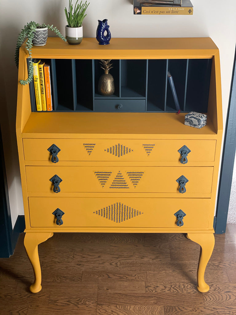 Embroidered Writing Desk