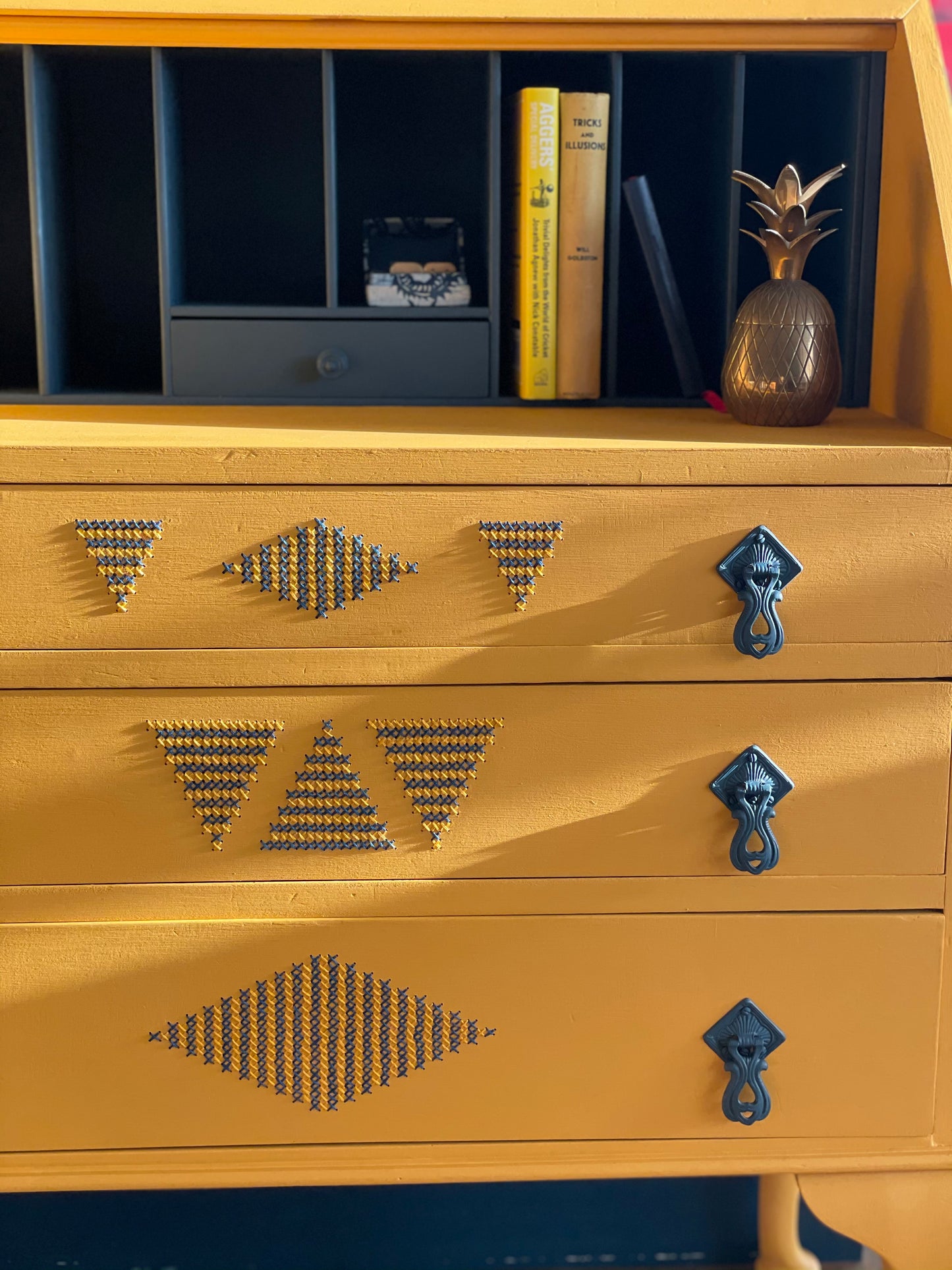 Embroidered Writing Desk