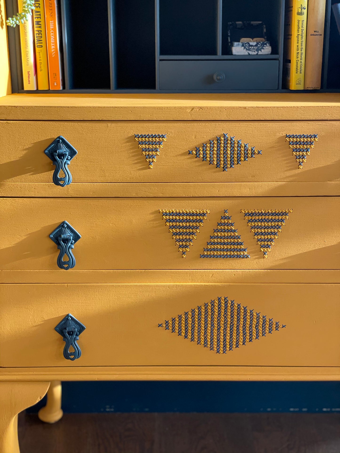 Embroidered Writing Desk