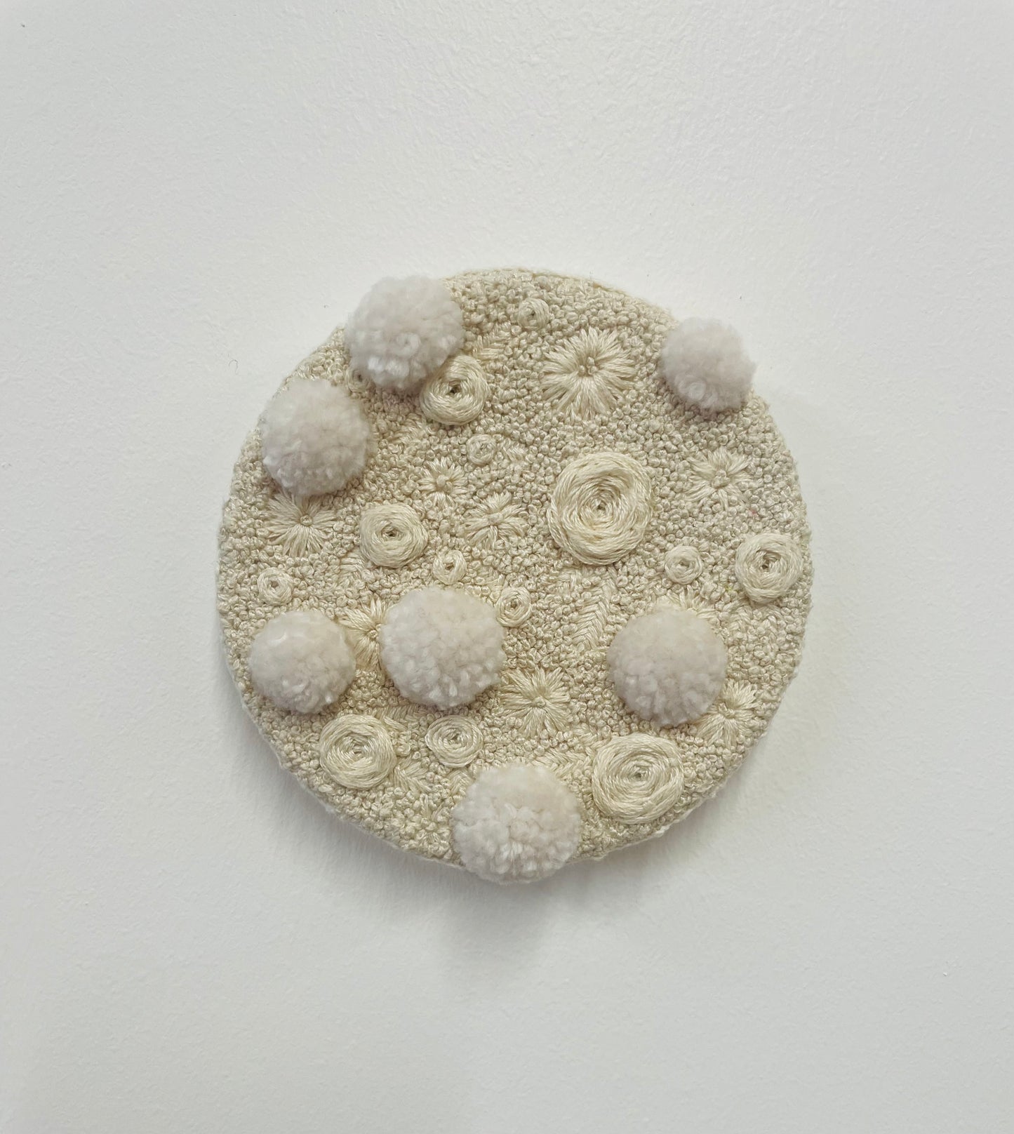 Ivory Floral Embroidery