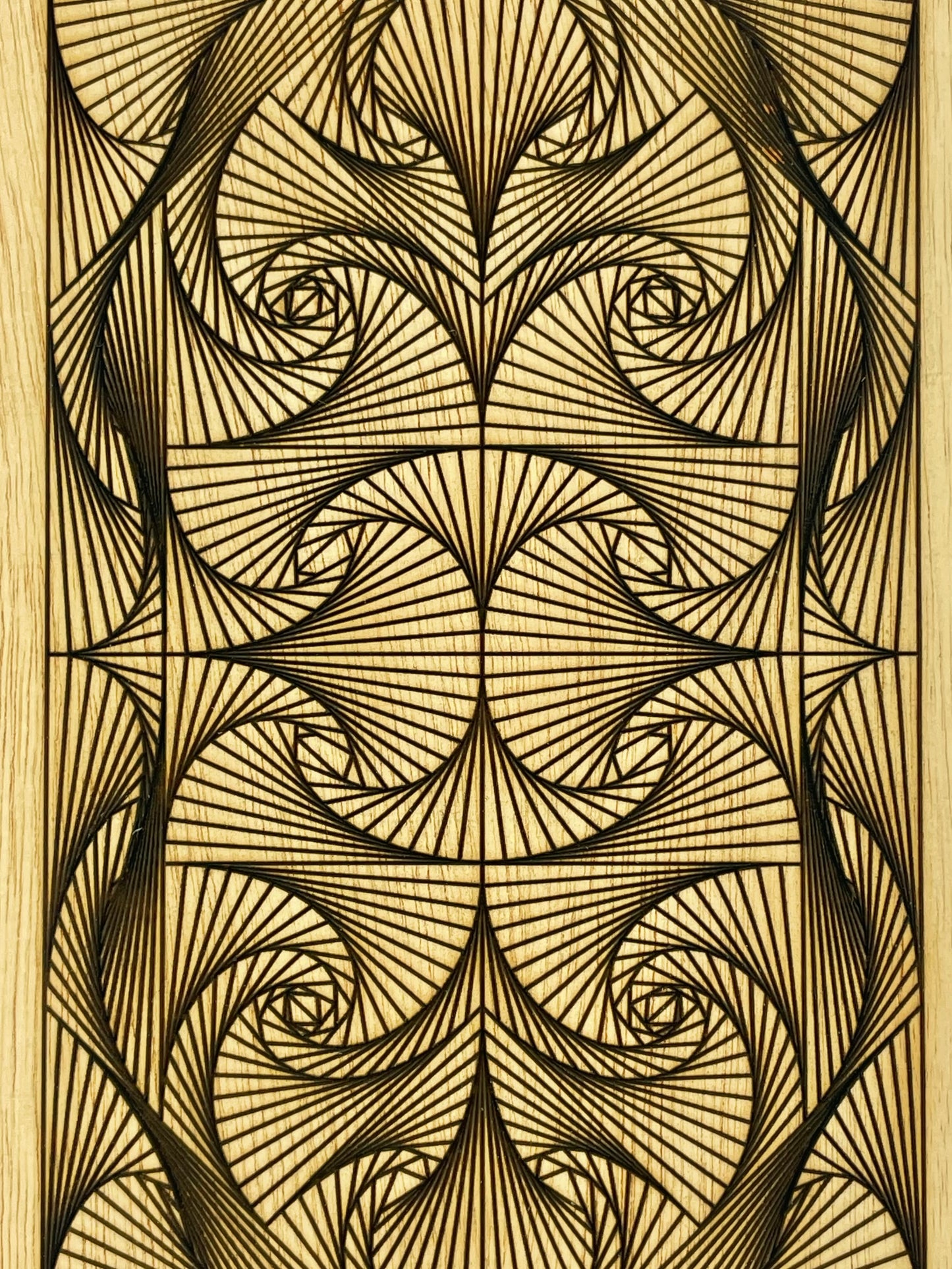 Wooden Illusion Postcard