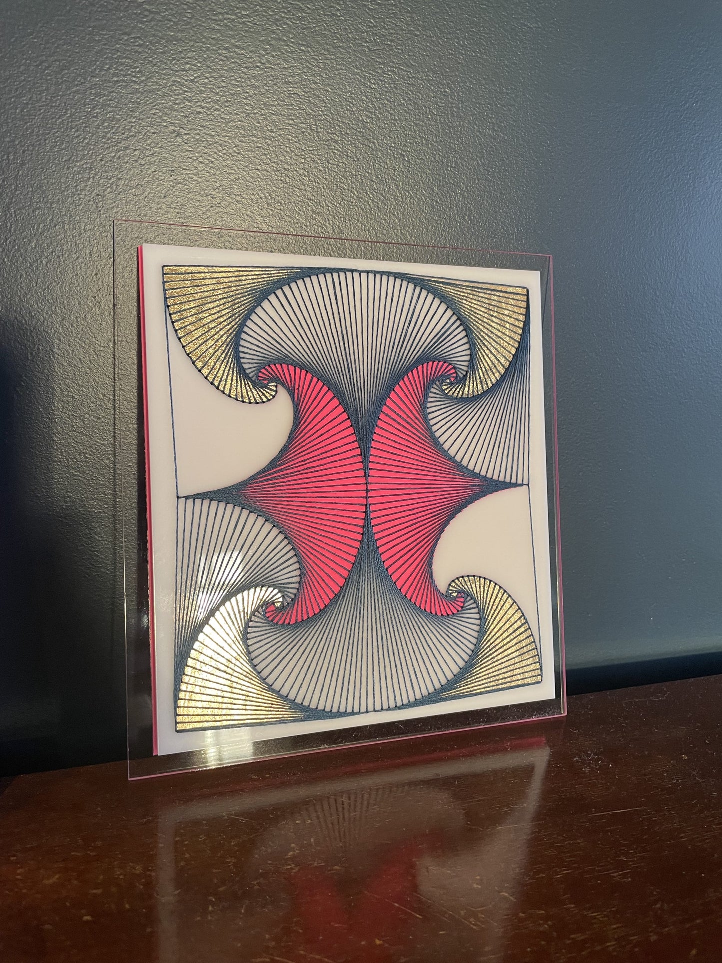 Rummy - Embroidered Artwork